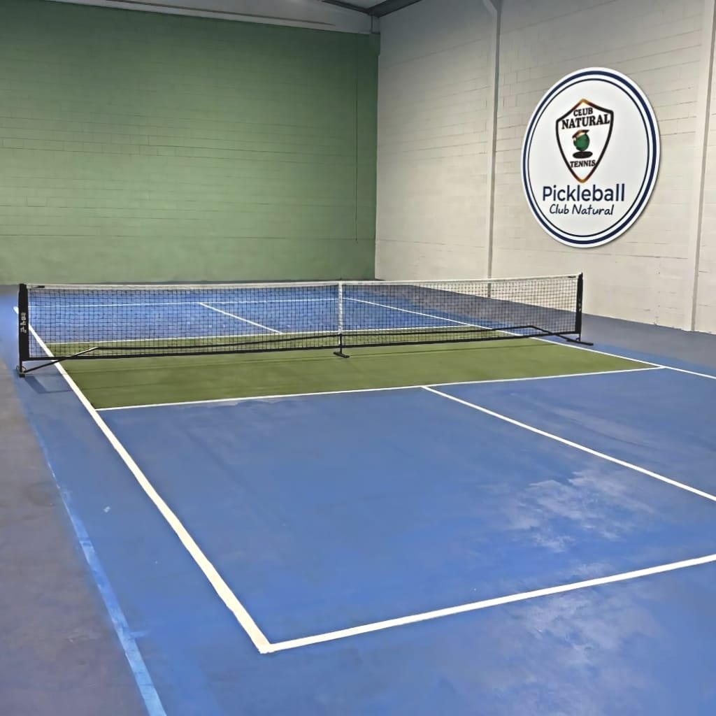 Pista de pickleball indoor de Pickleball Club Natural en Logroño